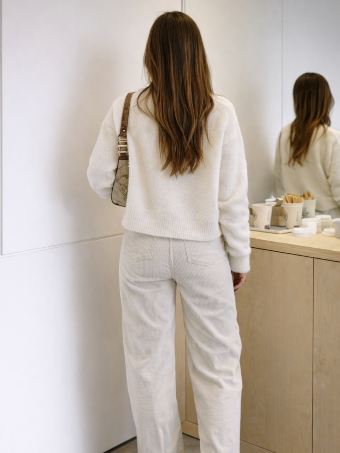 Cardigan Feminino Velvet Cream