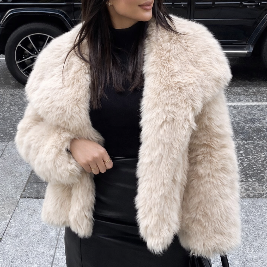 Casaco Apeluciado Lana