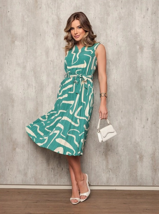 Vestido estampado Chloe