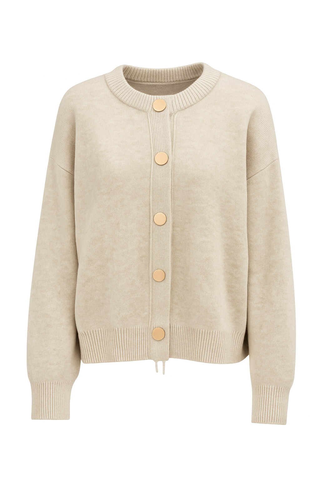 Cardigan de Malha Luna