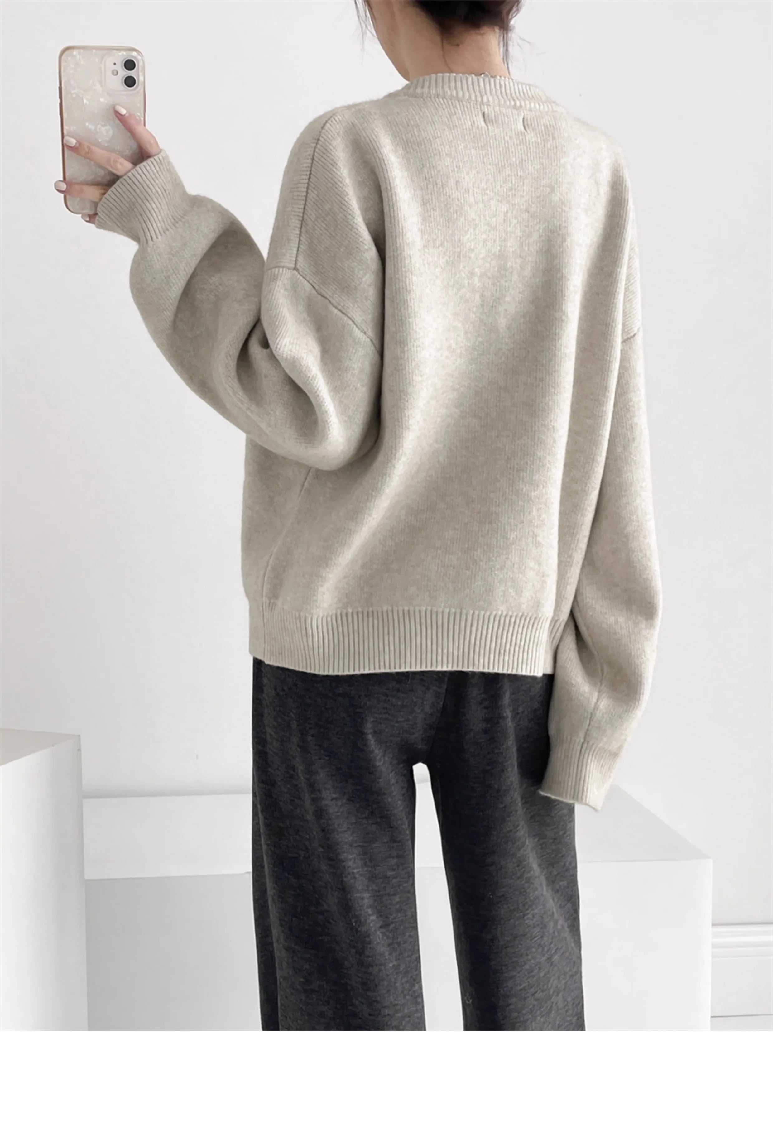 Cardigan de Malha Luna