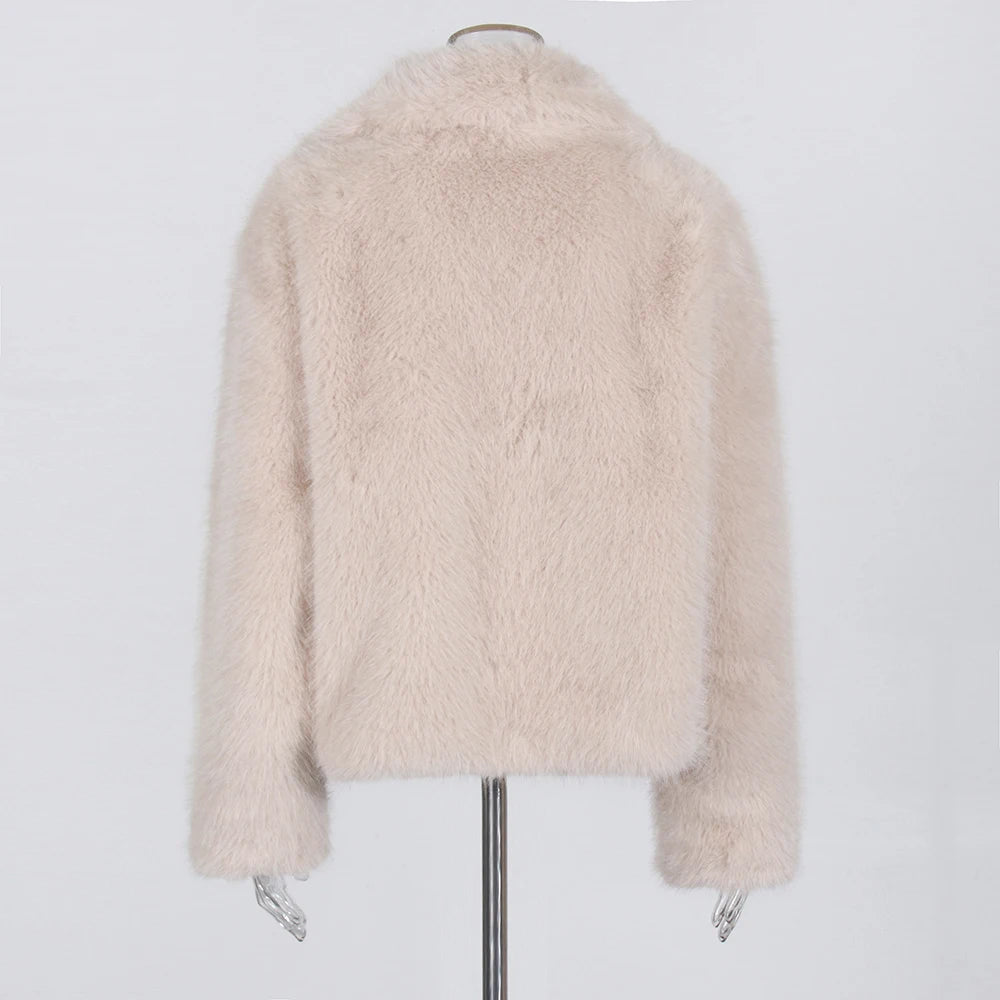 Casaco Apeluciado Lana